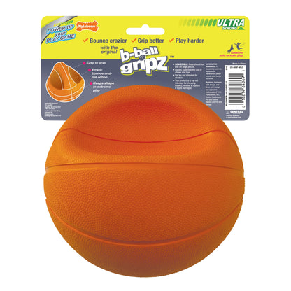 Nylabone Power Play Dog Basketball BBall Gripz 1ea/Large/Giant  Up To 50 Lbs. 6.5 in 1 ct