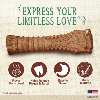 Nylabone Nutri Dent Filet Mignon Dog Dental Chews Filet Mignon, 1ea/XL/Souper  50 Lbs. 1 ct