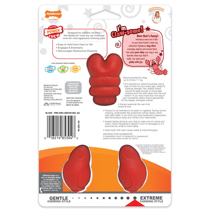 Nylabone Power Chew Lobster Dog Toy Filet Mignon, 1ea/Medium/Wolf  Up To 35 Lbs. 1 ct