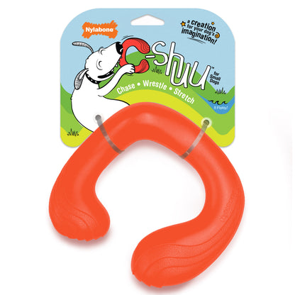 Nylabone Creative Play CShuu Dog Chase Toy Red, 1ea/SMall/Regular  Up To 25 Ibs. 1 ct