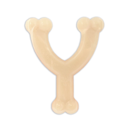 Nylabone Power Chew Original Wishbone Dog Toy Adult Dog Original, Original, 1ea/Medium/Wolf  Up To 35 Lbs. 1 ct