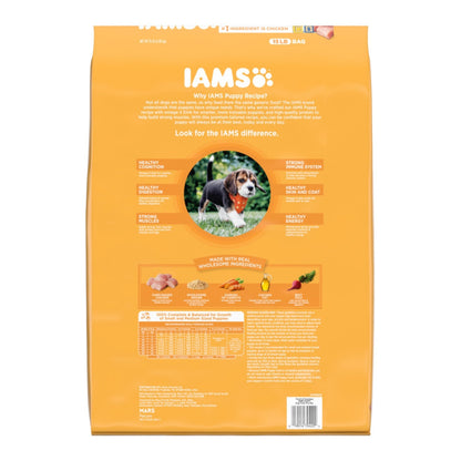 IAMS Smart Puppy Dry Dog Food Real Chicken 15lb