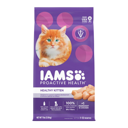 IAMS Proactive Health Kitten Dry Cat Food Chicken 7lb