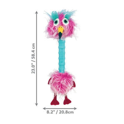 KONG Cruncheez Stretch Birds Dog Toy Assorted, 1ea/XL