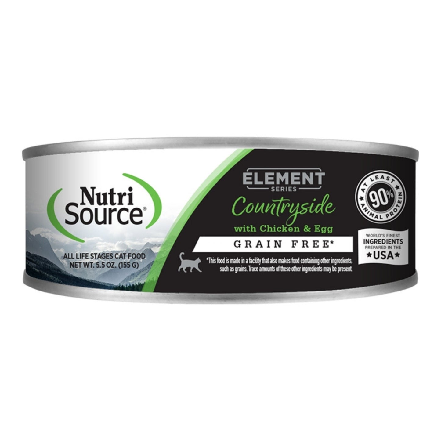 NutriSource Element Series Grain Free Canned Cat Food Countryside 5.5oz