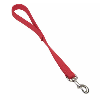 Coastal Double-Ply Nylon Traffic Dog Leash Red 1ea/1 In X 24 in
