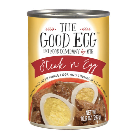 Against the Grain The Good Egg Steak 'n' Egg Canned Dog Food 12ea/10.5 oz (Case of 12)