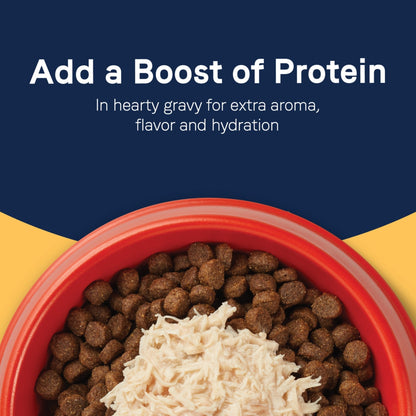 CANIDAE PURE Goodness Protein Topper for Dogs Shredded Chicken in Gravy 3oz