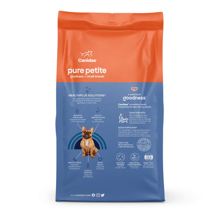 CANIDAE PURE Goodness Petite Small Breed Adult Dry Dog Food Chicken 10lb
