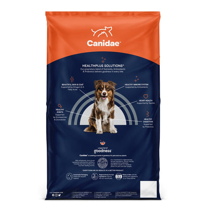 CANIDAE PURE Goodness Grain-Free LID Dry Dog Food Salmon & Sweet Potato 12lb