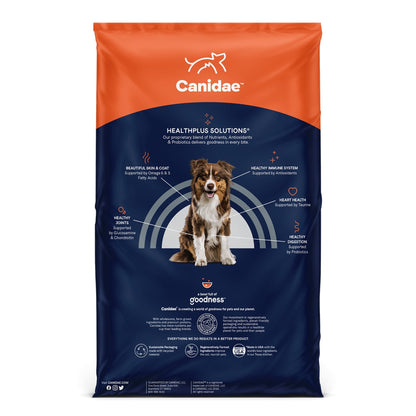 CANIDAE PURE Goodness Grain-Free LID Dry Dog Food Duck & Sweet Potato 22lb