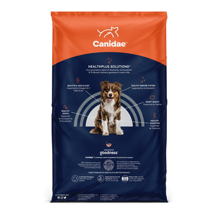 CANIDAE PURE Goodness Grain-Free LID Dry Dog Food Chicken, Lentil & Pea 4lb
