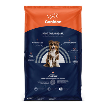CANIDAE PURE Goodness Grain-Free LID Dry Dog Food Chicken, Lentil & Pea 22lb