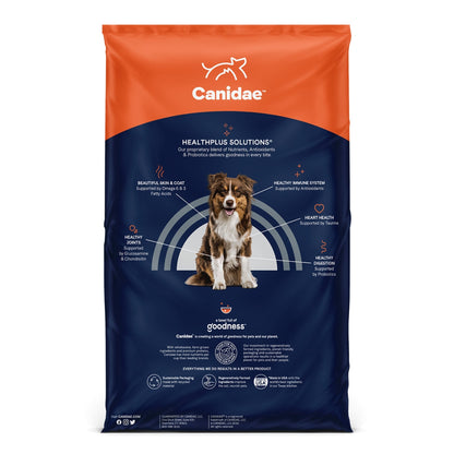 CANIDAE PURE Goodness Grain-Free LID Dry Dog Food Chicken, Lentil & Pea 22lb