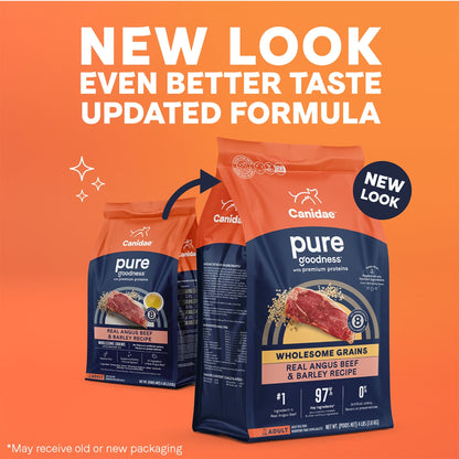 CANIDAE PURE Goodness w/Wholesome Grains Dry Dog Food Lamb & Brown Rice 22lb