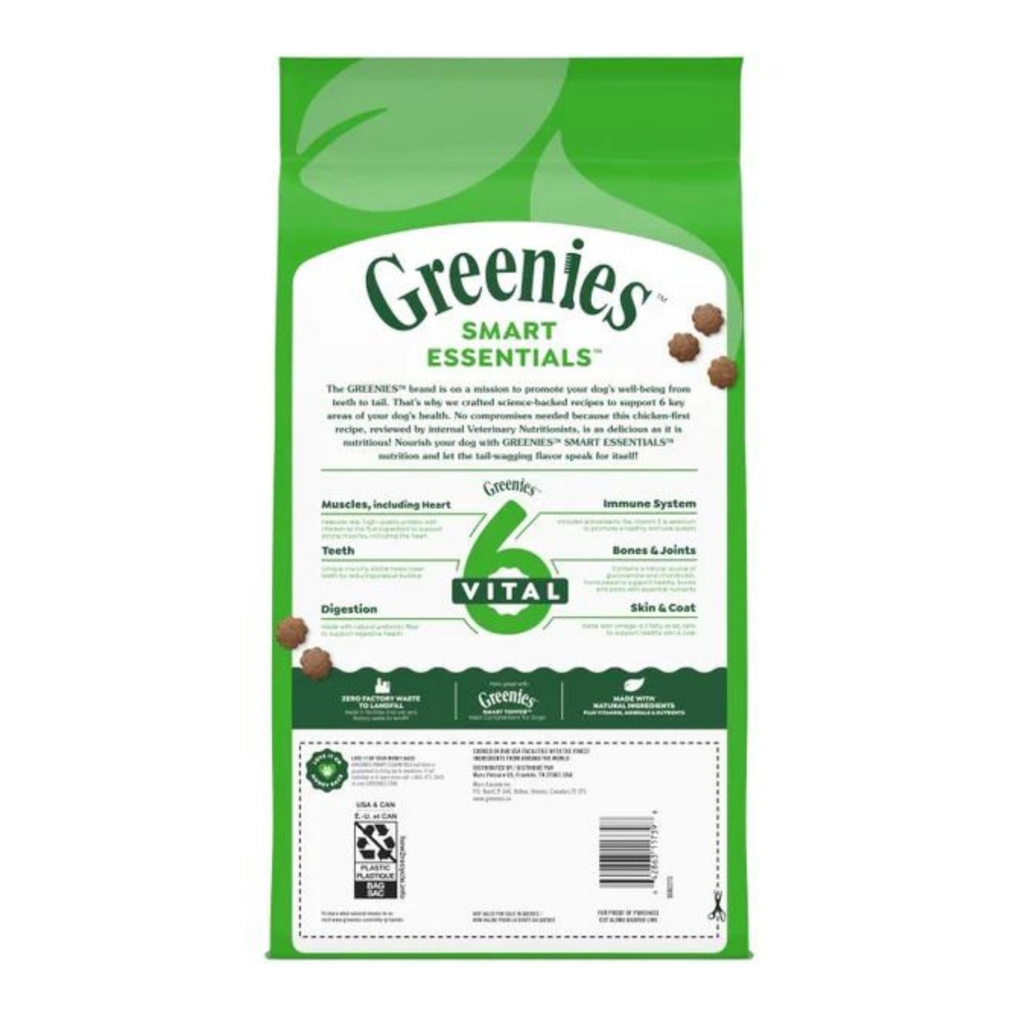 Greenies Smart Essentials Adult Dry Dog Food Chicken  Rice, 1ea/6 lb