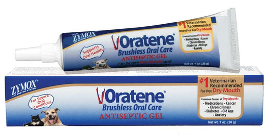 Zymox Oratene Antiseptic Oral Gel for Dogs 1 oz  (3pack)