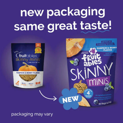 Fruitables Skinny Minis Soft Dog Treats Pumpkin & Berry, 1ea/12oz.