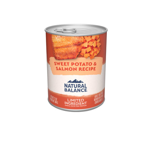 Natural Balance Pet Foods Limited Ingredient Canned Dog Food Fish & Sweet Potato 13oz