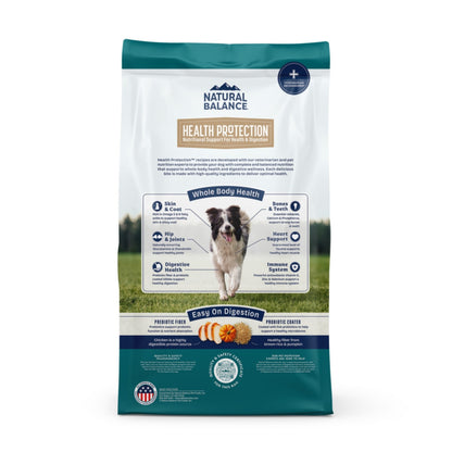 Natural Balance Pet Foods Health Protection Dry Dog Food Chicken, Rice & Pumpkin 4lb