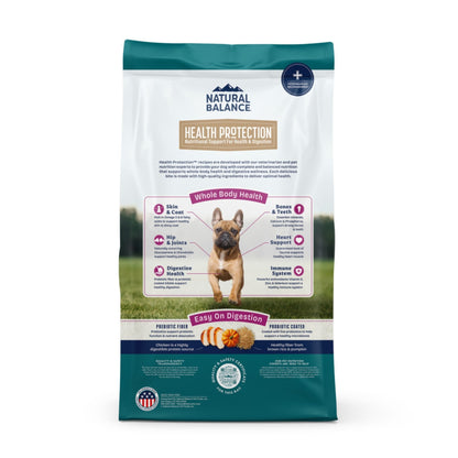 Natural Balance Pet Foods Health Protection Small Breed Dry Dog Food Chicken, Rice & Pumpkin 12lb