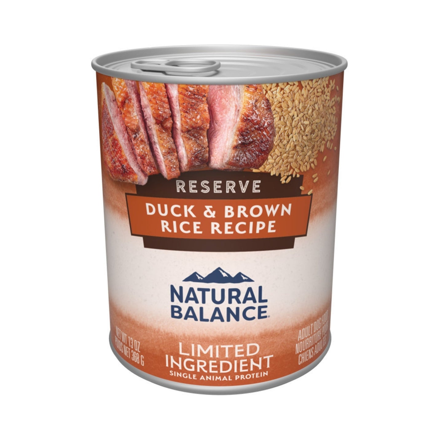 Natural Balance Pet Foods Limited Ingredient Reserve Canned Dog Food Duck & Brown Rice 13oz
