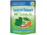Natural Balance Pet Foods Original Ultra Platefulls Morsels in Gravy Wet Cat Food Pouch Chicken & Giblets 3oz
