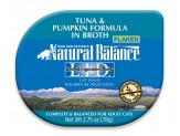 Natural Balance Pet Foods L.I.D. Wet Cat Food Tub Tuna & Pumpkin in Broth 2.75oz