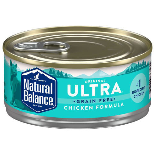 Natural Balance Pet Foods Original Ultra Grain Free Canned Cat Food Chicken 5.5oz