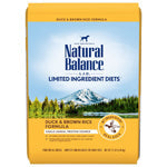 Natural Balance Pet Foods Limited Ingredient Reserve Dry Dog Food Duck & Brown Rice 12lb