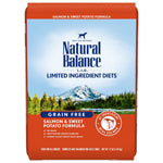 Natural Balance Pet Foods Limited Ingredient Grain Free Dry Dog Food Salmon & Sweet Potato 12lb