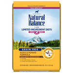 Natural Balance Pet Foods Limited Ingredient Reserve Grain Free Small Breed Dry Dog Food Duck & Potato 12lb