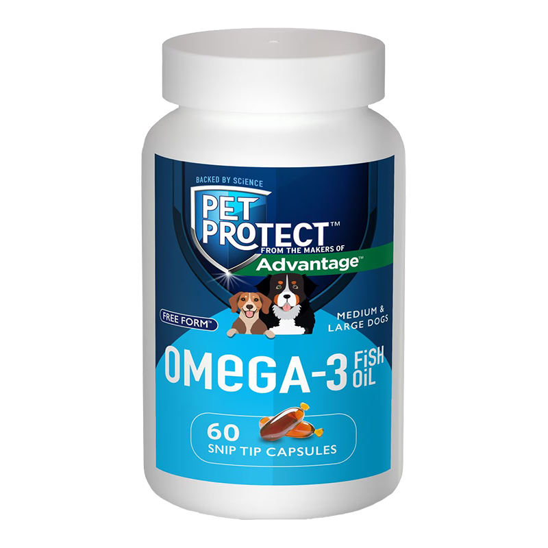 Bayer Protect Omega-3 Medium/Large Dogs 60 Count