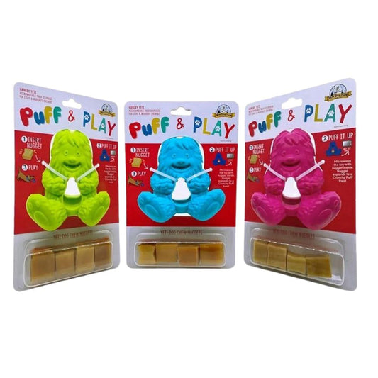 Yeti Puff & Play Hangry Yeti Assorted Case 12Ct