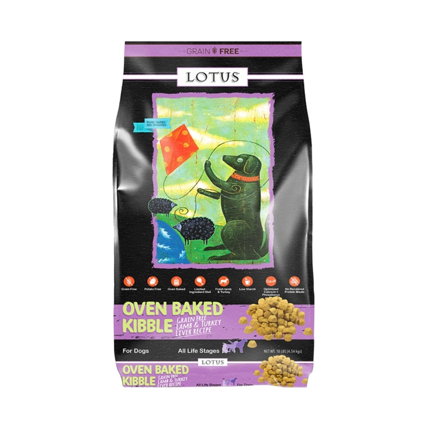 Lotus Dog Grain Free Lamb Turkey Liver 10Lb