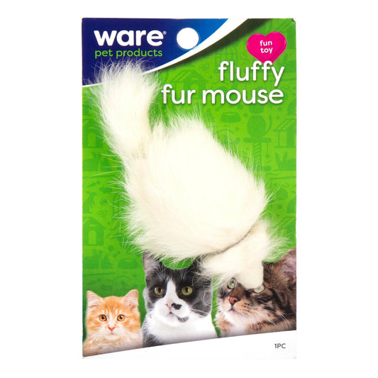Ware Fluffy Fur Mouse Cat Toy