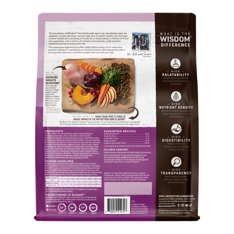 Earth Animal Dog Wisdom Air-Dried Turkey 2 Lb