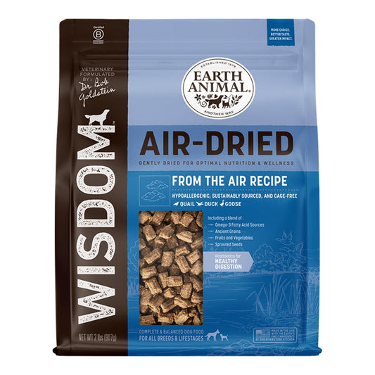 EARTH ANIMAL DOG WISDOM AIR-DRIED FROM THE SEED 2LB
