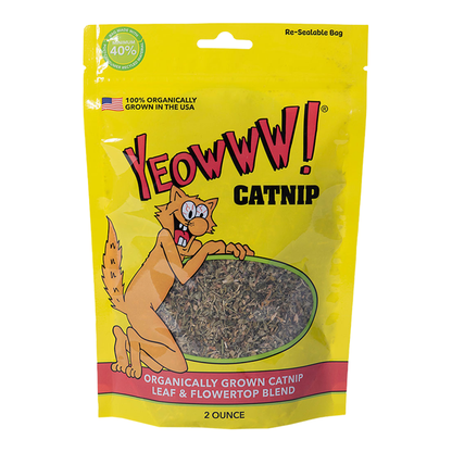 Yeowww YEOWWW Catnip Bag Cat Treat 2 oz