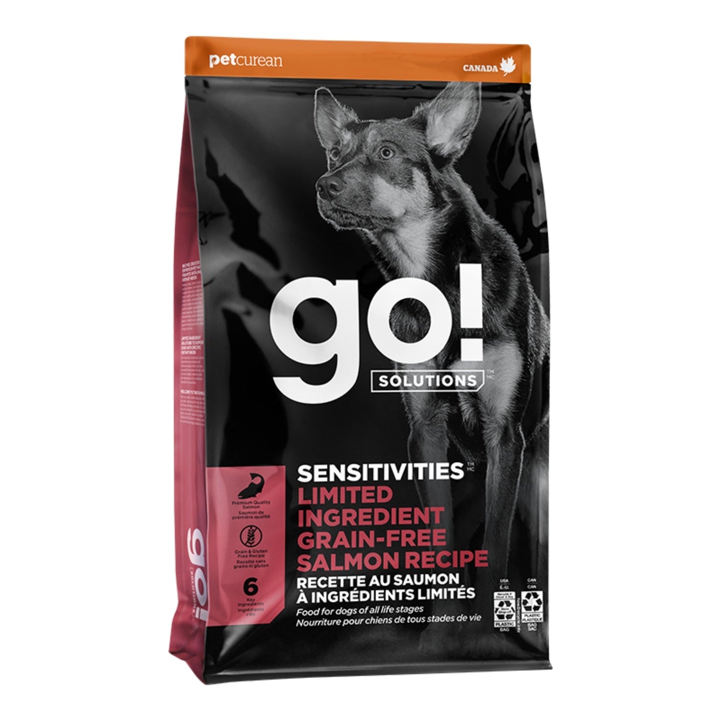 Go! Dog Sensitivities Limited Ingredient Grain Free Salmon 3.5Lb