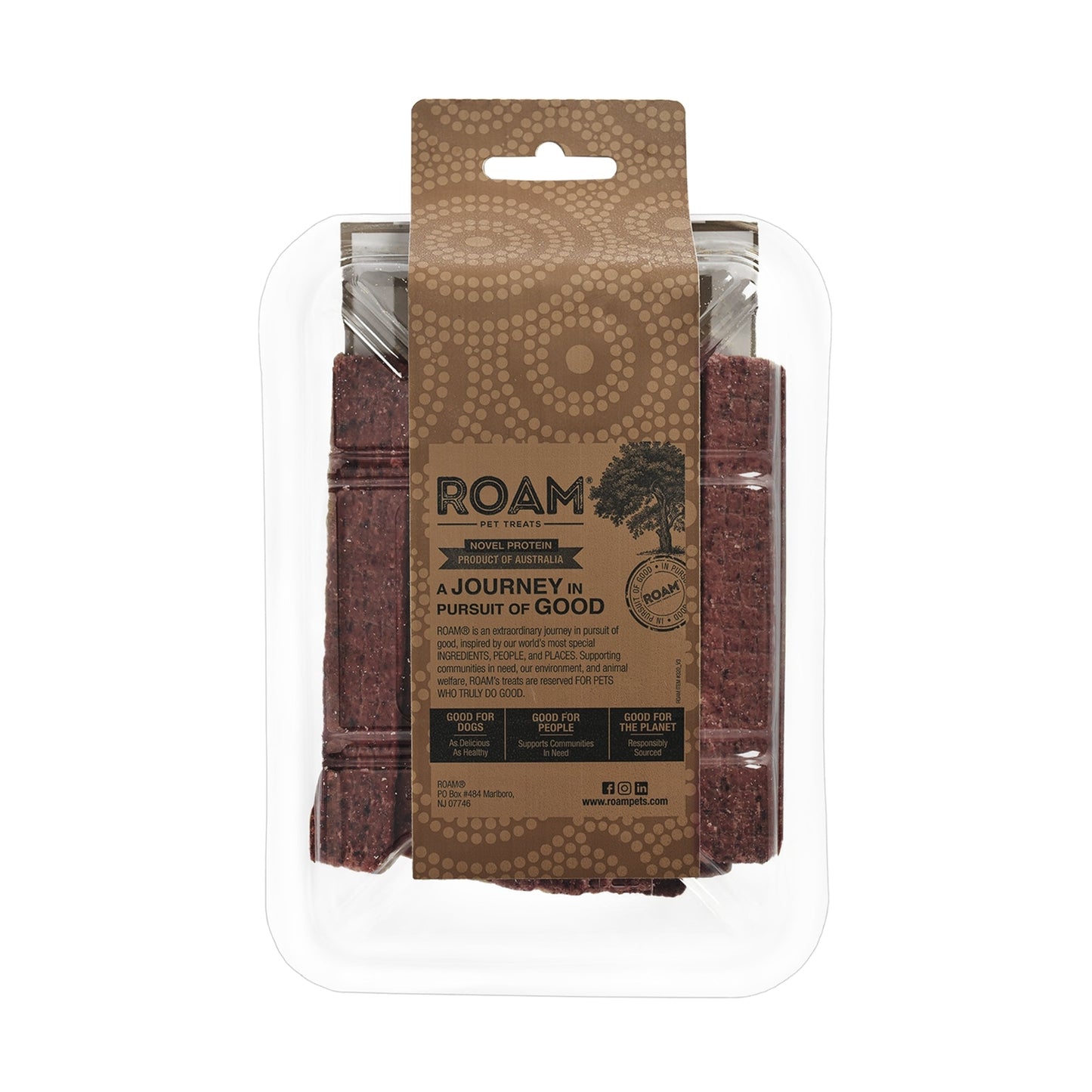 Roam Deli Prepped Bucky Jerky Venison 5oz.