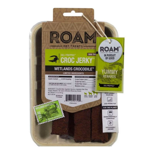 Roam Deli Prepped Croc Jerky Crocodile 5oz.