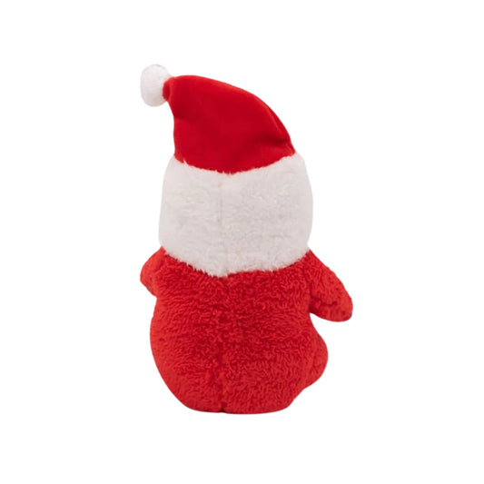 Zippypaws Holiday Cheeky Chumz Santa Red/White Medium