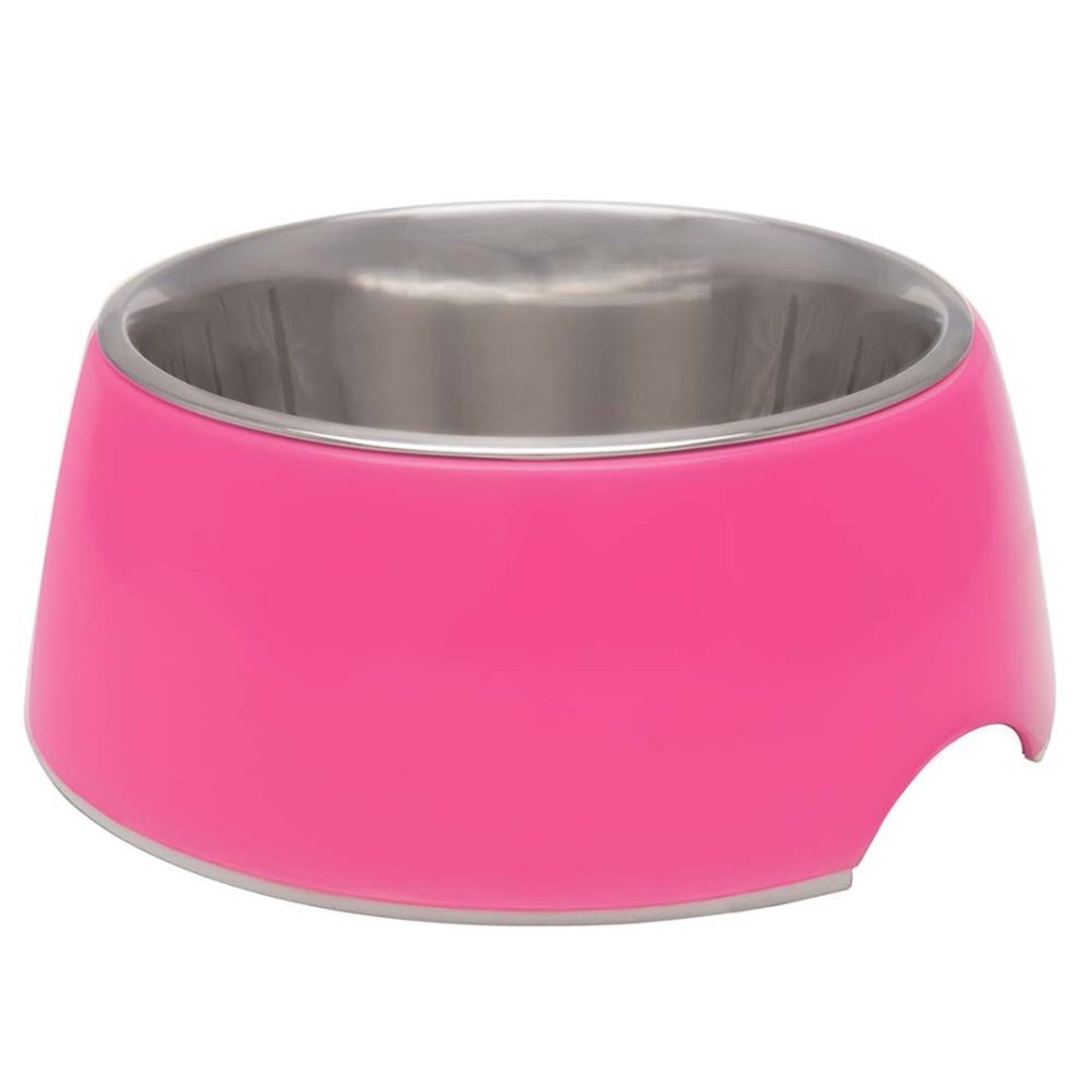Loving Pets Retro Bowl Hot Pink, 1ea/XS