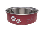 Loving Pets Classic Dog Bowl Merlot, 1ea/SM