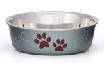 Loving Pets Metallic Dog Bowl Blueberry, 1ea/SM