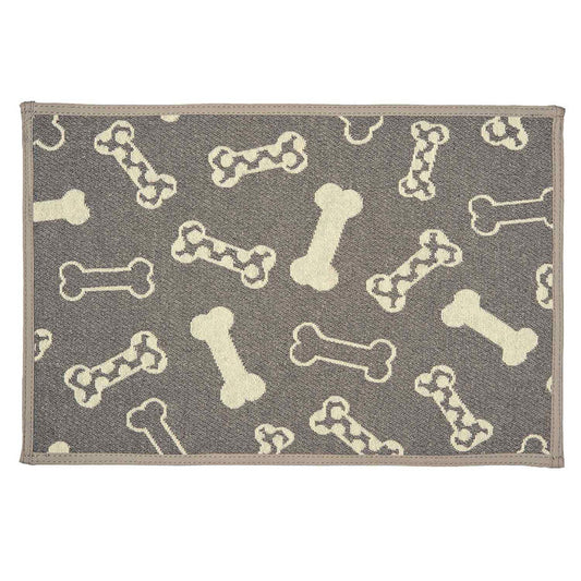 Loving Pets Bella Fashion Mats Bones, Polka Dots, 1ea/One Size