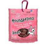 Loving Pets Houndations Small Dog  Puppy Training Treats Beef, 1ea/4 oz