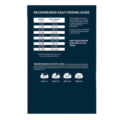 Next Level Salmon River Grain-Free Adult Dry Dog Food 40lbs