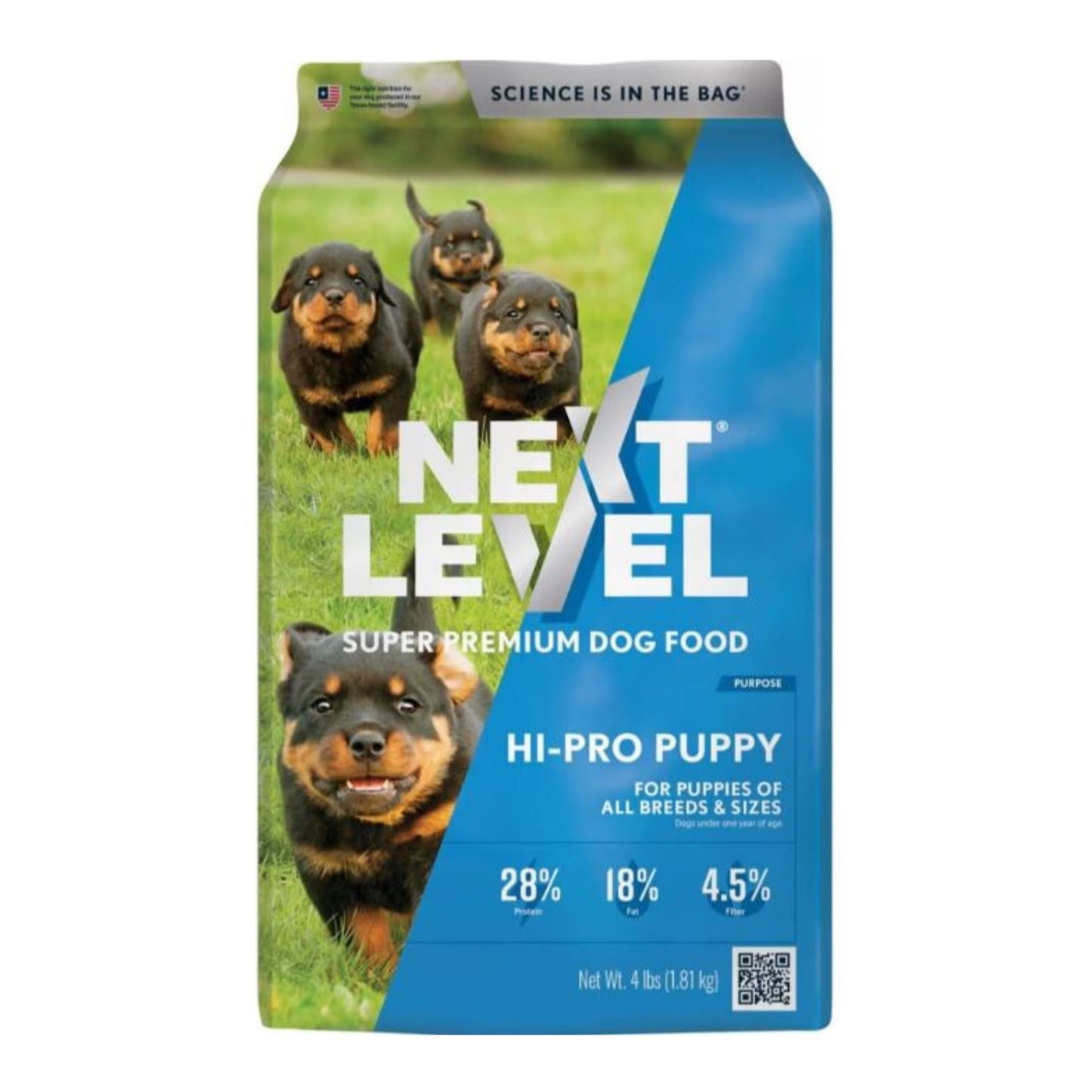 Next Level Hi-Pro Puppy Dry Dog Food 4lbs